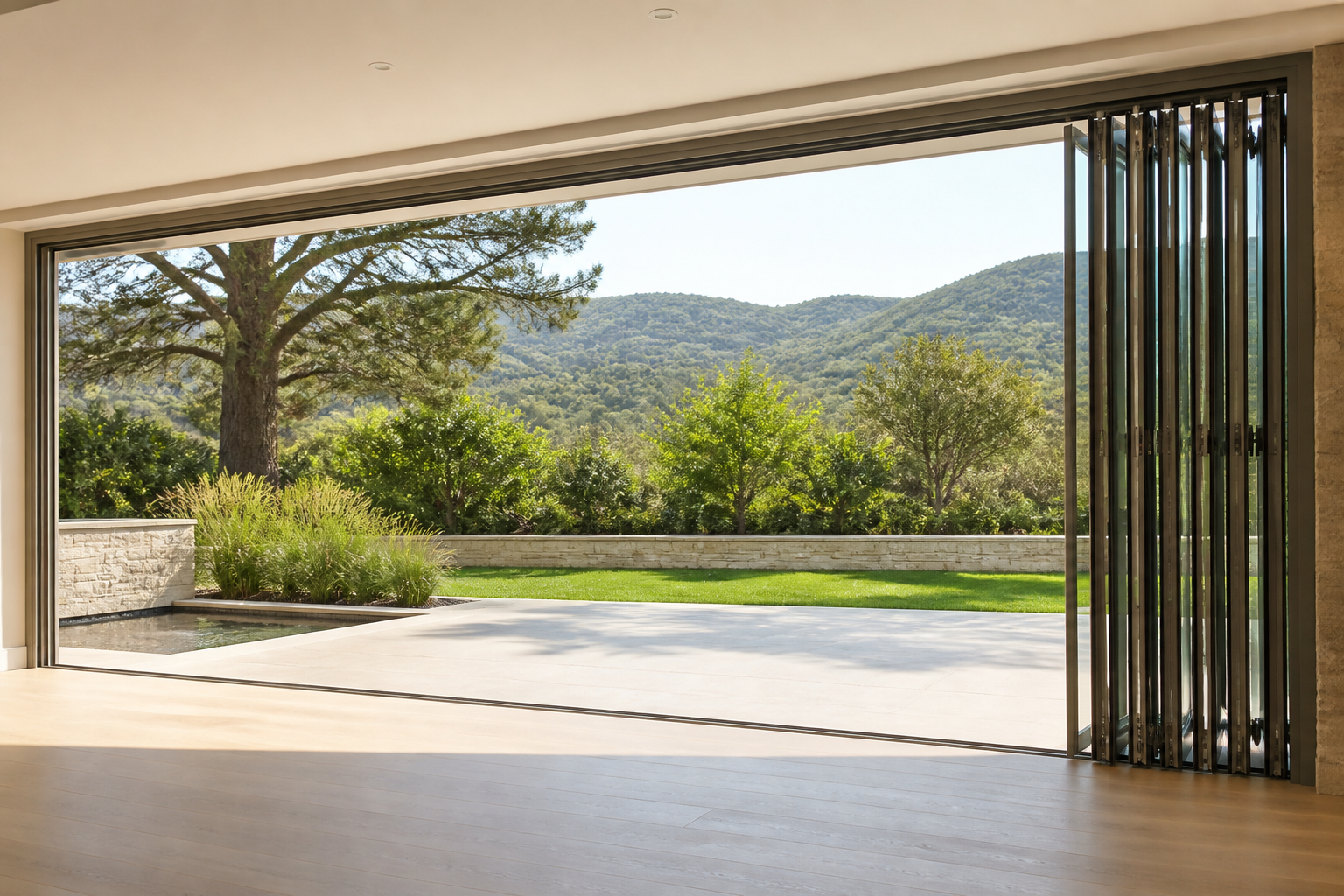 VLX 100 Bifold / Folding Door in Woodland Hills, CA | Juniper Windows Woodland Hills - detail 4