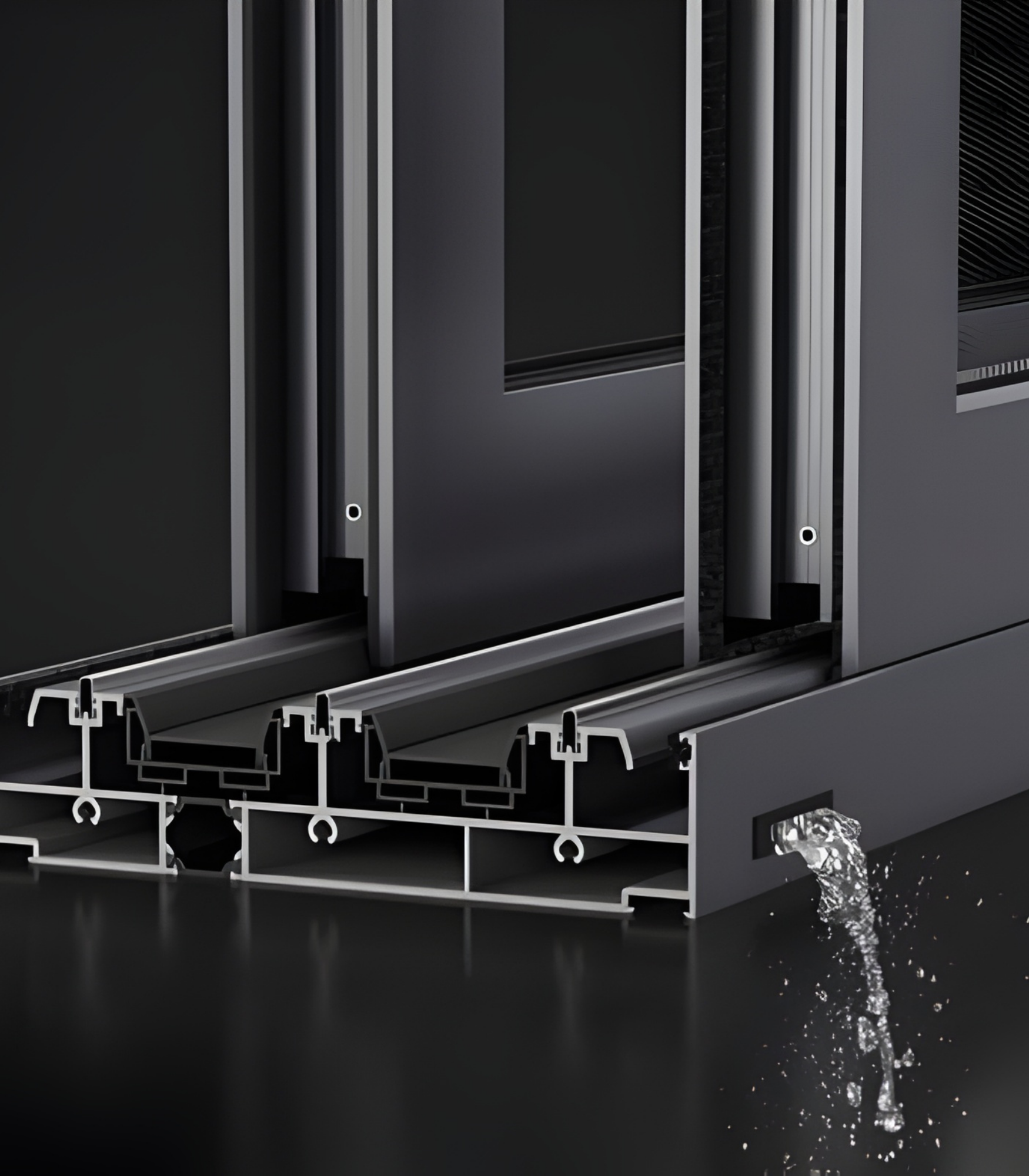 VLX 150 Heavy-Duty Sliding Door in Woodland Hills, CA | Juniper Windows Woodland Hills - detail 6